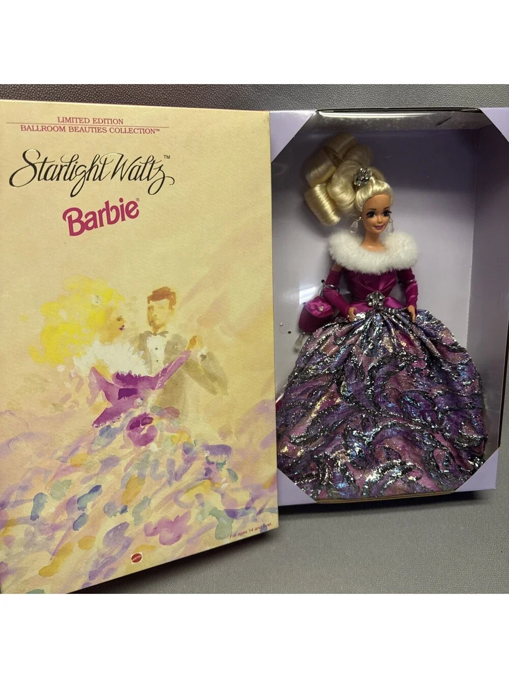 Starlight Waltz Barbie Doll Ballroom Beauties Collection 1995 Mattel 14070 NRFB